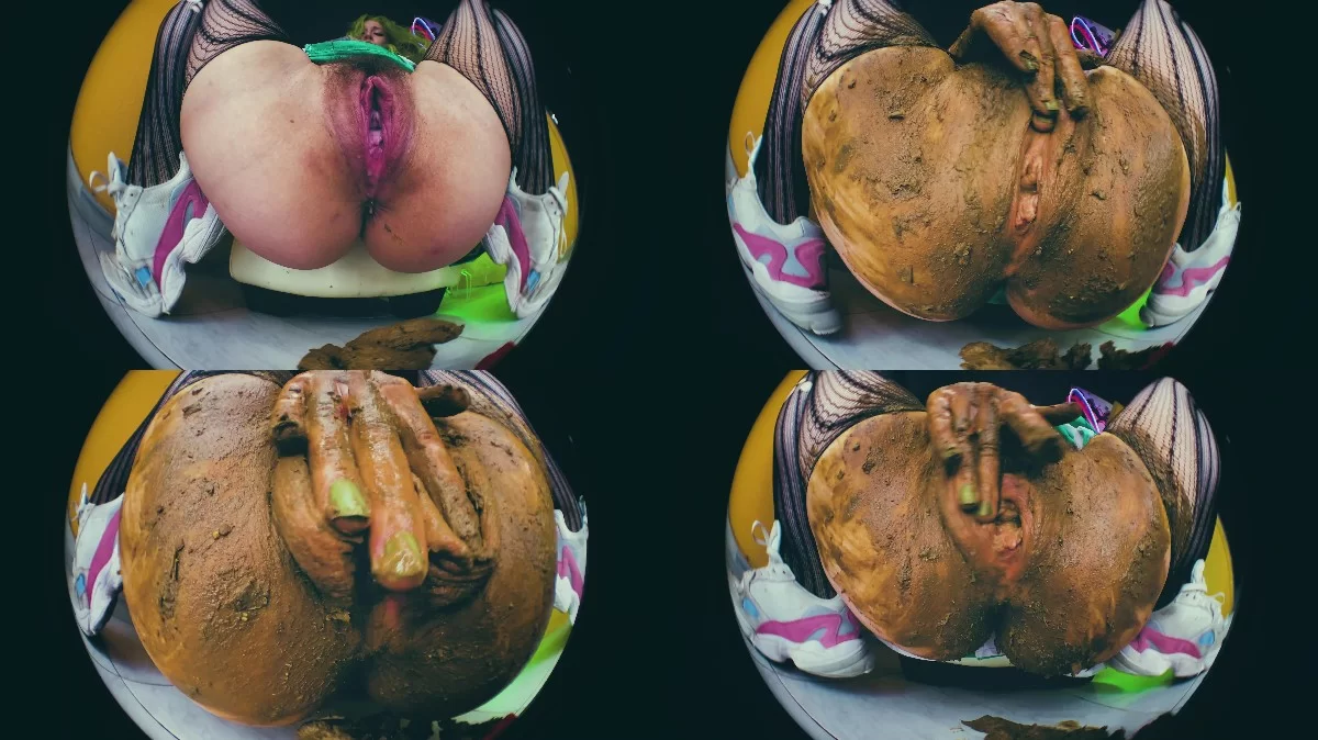 DirtyBetty – Gapping Wet Meaty Dirty Pussy [shit scat poop shitting]