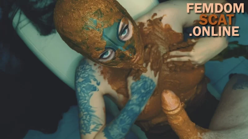 DirtyBetty – Scat Baby x Swollen Shit Pipe [shit scat poop shitting]