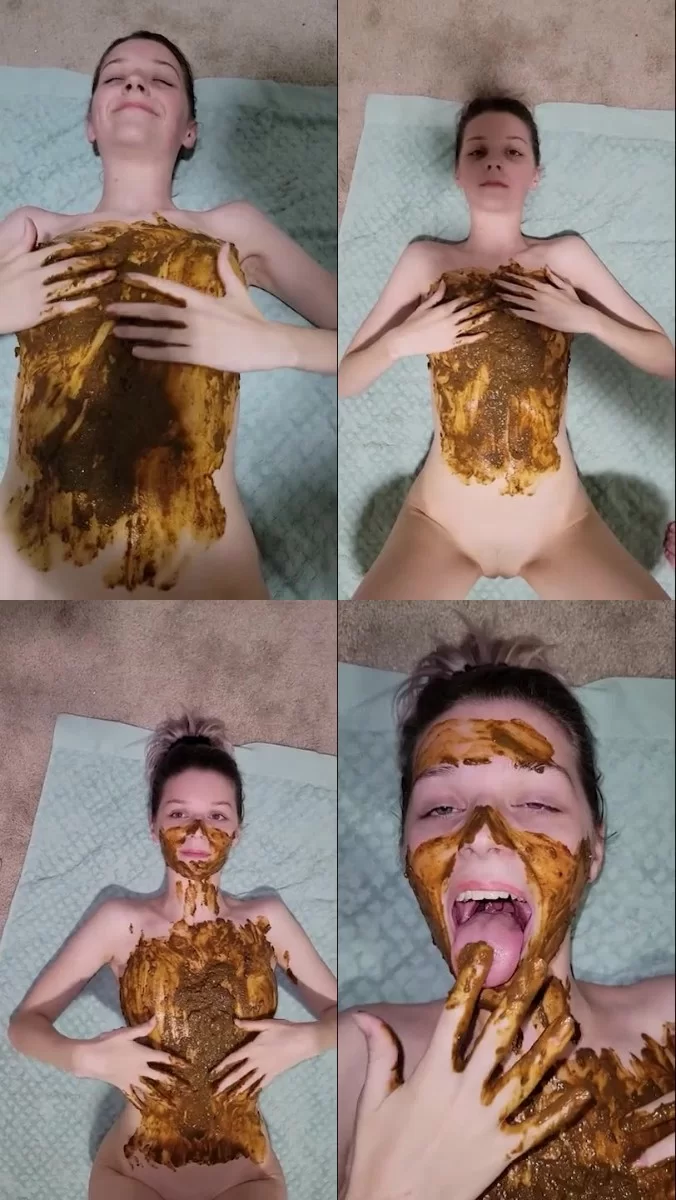 Maria Anjel – My First Official Scat Video Ever! [shit scat poop shitting]