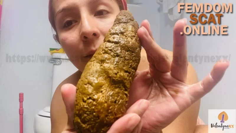 Valentynexx – Lick my hard poo [shit scat poop shitting]