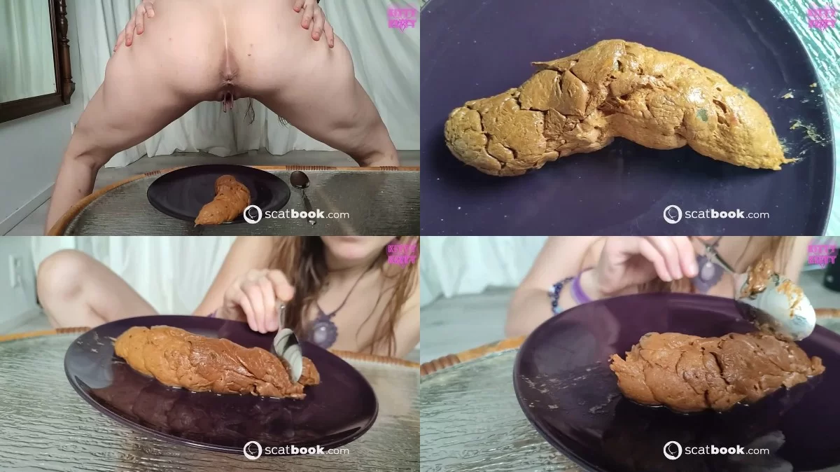 HUGE log feeding POV exclusive fine gourmet brunch [shit scat poop shitting]