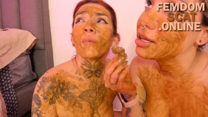 KellyPink18 – Extreme lesbian dirty training [shit scat poop shitting]