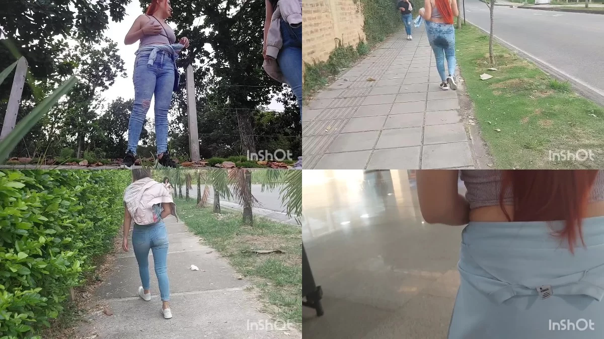 Sarathonson – Jeans challenge in public