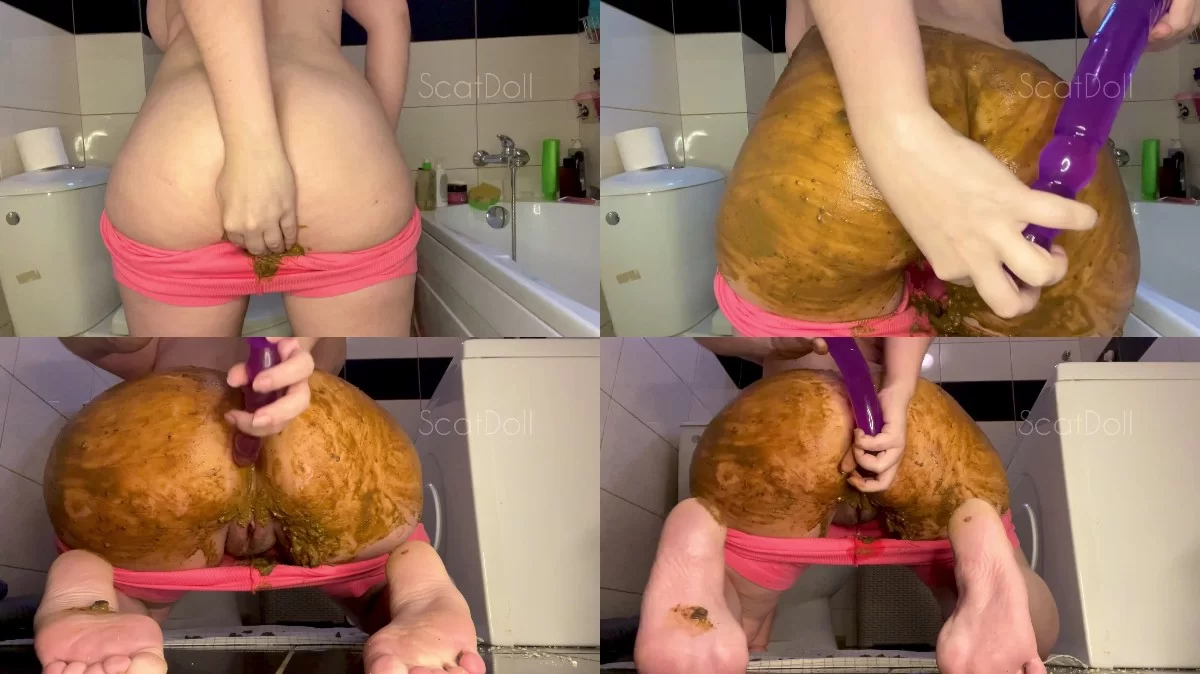 Scat Doll – PantyPooping and Dirty Anal!