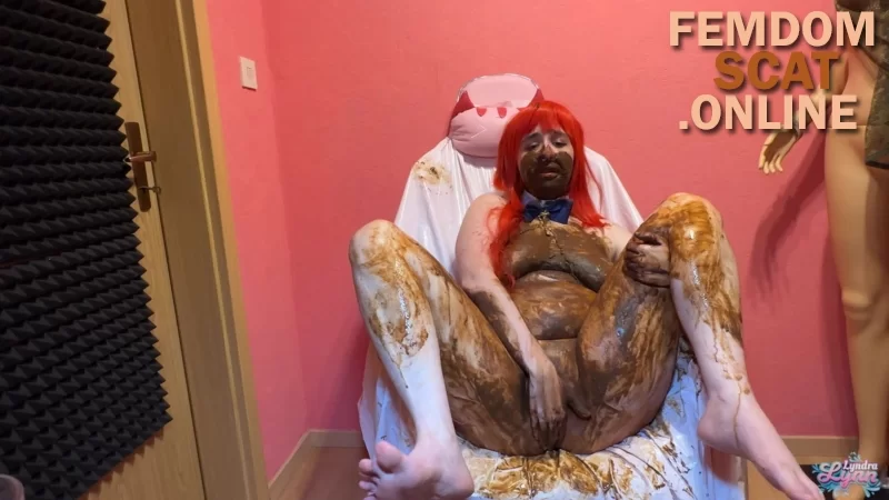 Lyndra Lynn - Kitchen mess - first time my own shit in my mouth