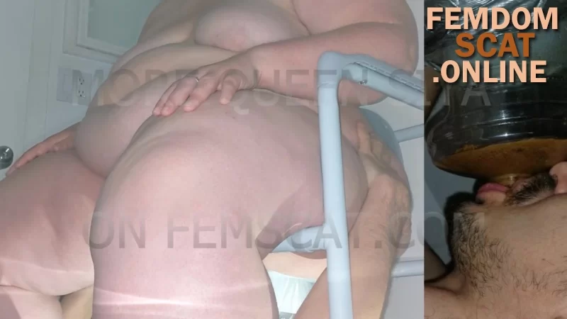 SSBBW Queen Siya – I supervise him to make sure he finishes EVERYTHING this time