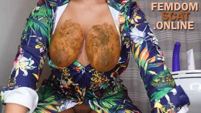 Brownsensations – shitting, smearing, and fucking myself