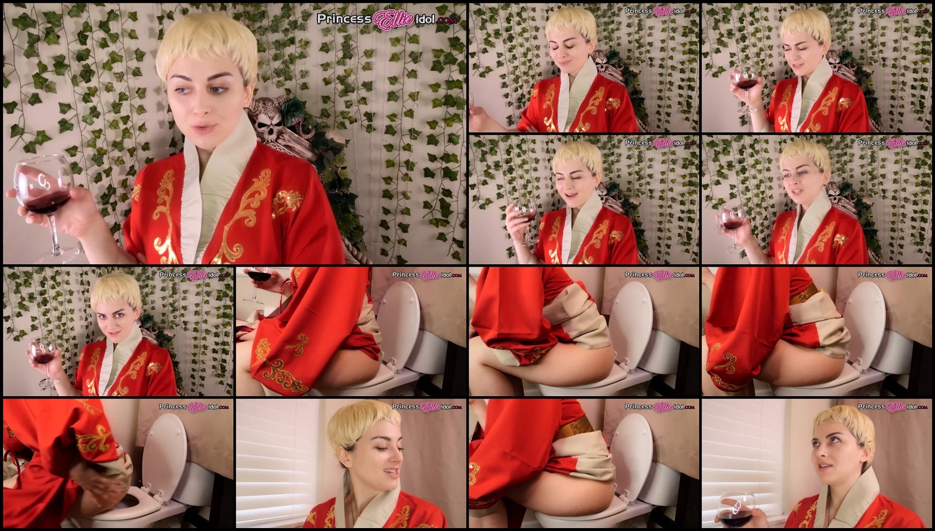 ellieidol1 – Cersei's Porcelain Throne Punishment