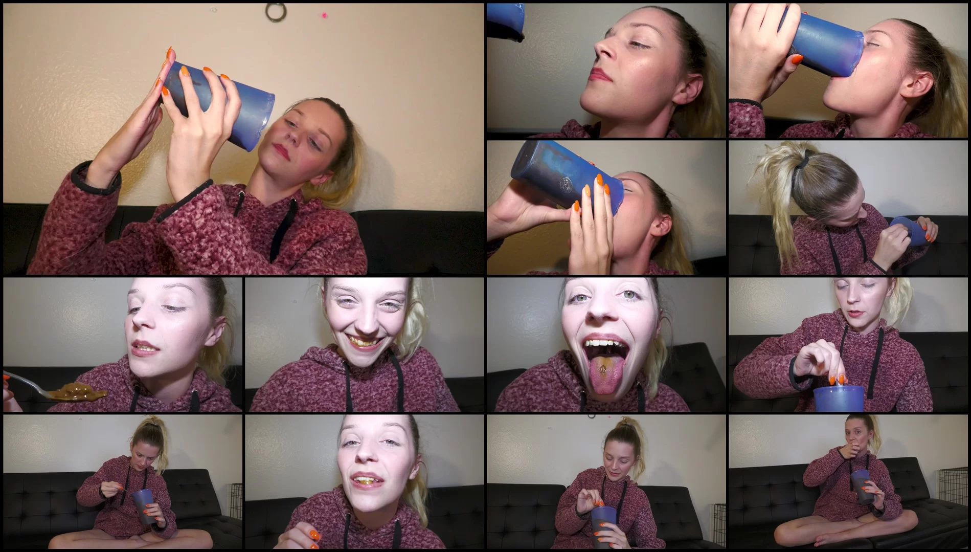 Maria Anjel – Struggling to eat diarrhea