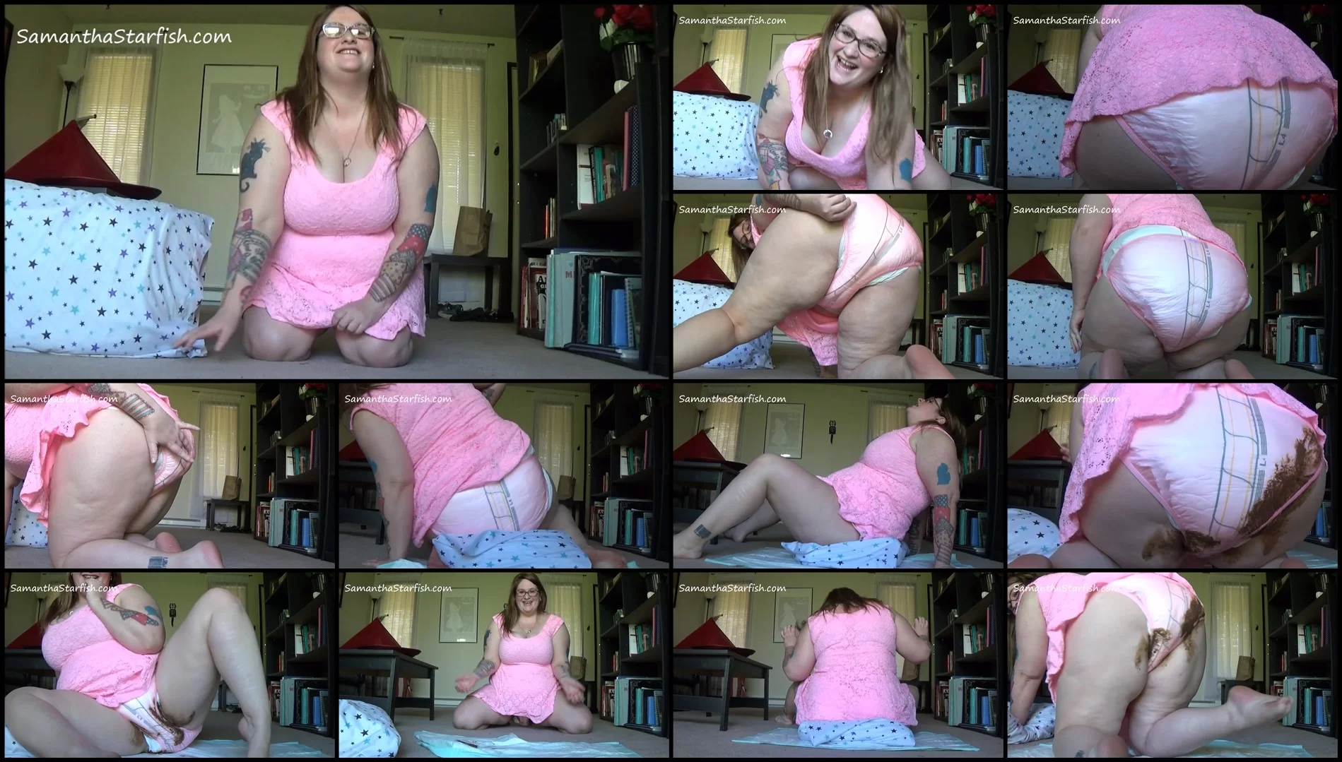 SamanthaStarfish – Pink Plastic Poopy Diaper
