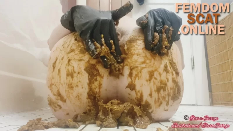 Mistress Elura Savage – My First Poop Smearing!