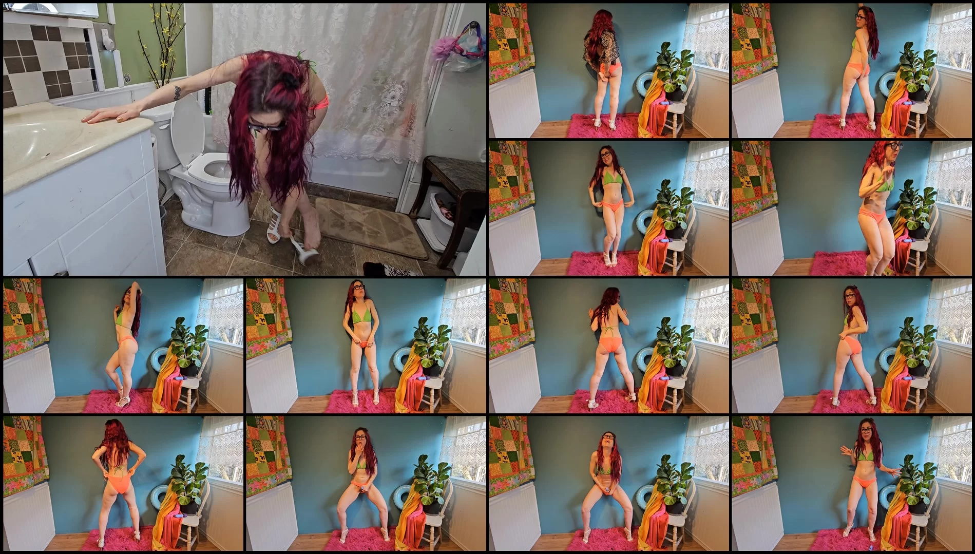 Nerdy Faery – Bikini Model Poops During Photo Shoot