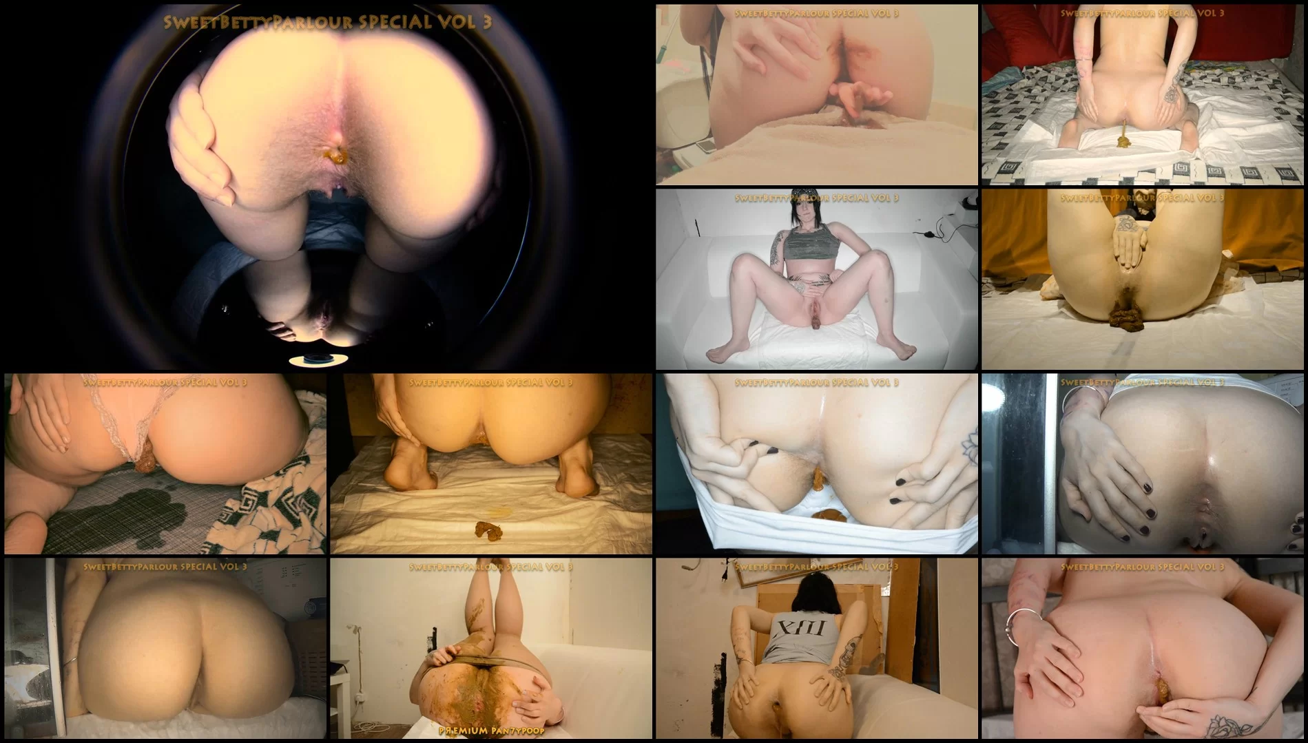 DirtyBetty – SweetBettyParlour SPECIAL moments of poop COMPL3T3