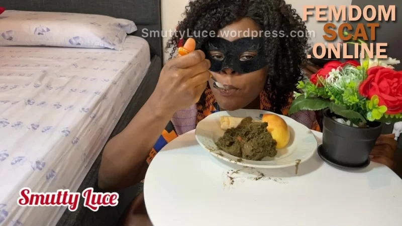 Smutty Luce – My Sexy Shit Dinner – SCAT MUKBANG