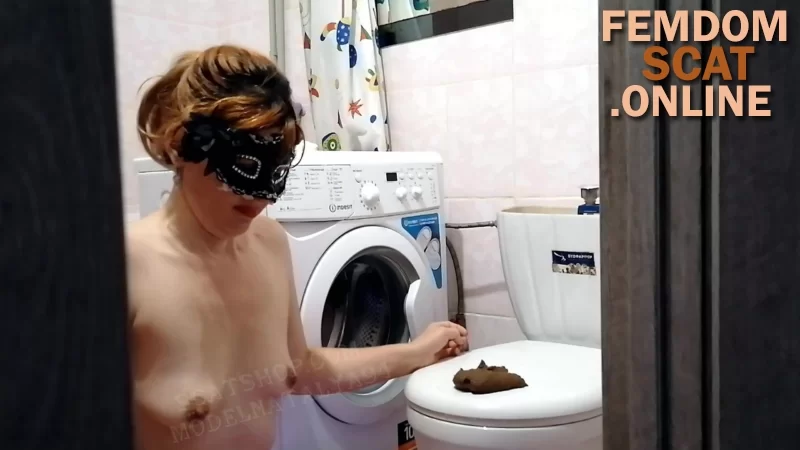 ModelNatalya94 – Olga licks the toilet and eats shit