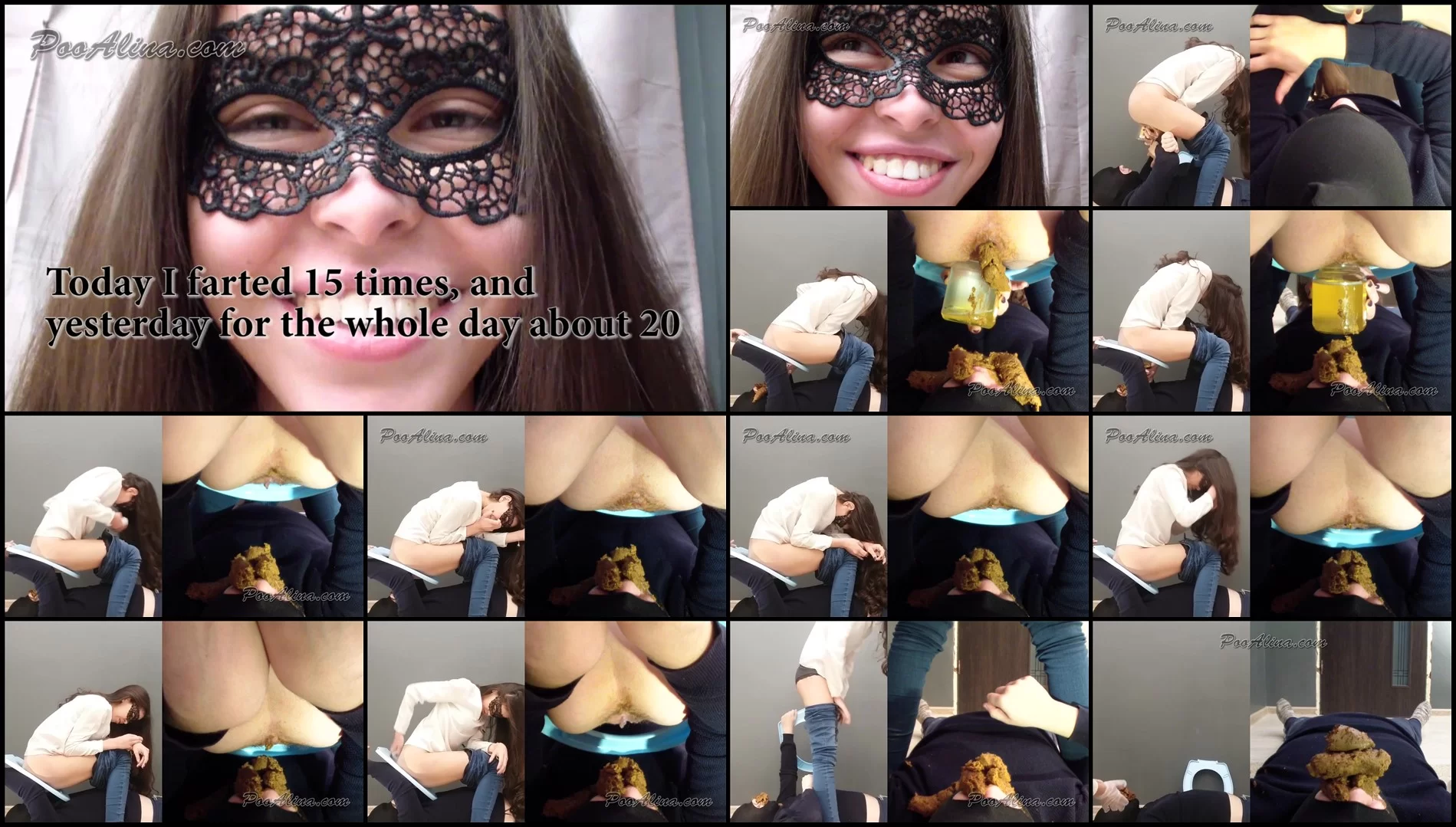 suppkakiem – Alina is powerful pooping in mouth after constipation 4 days