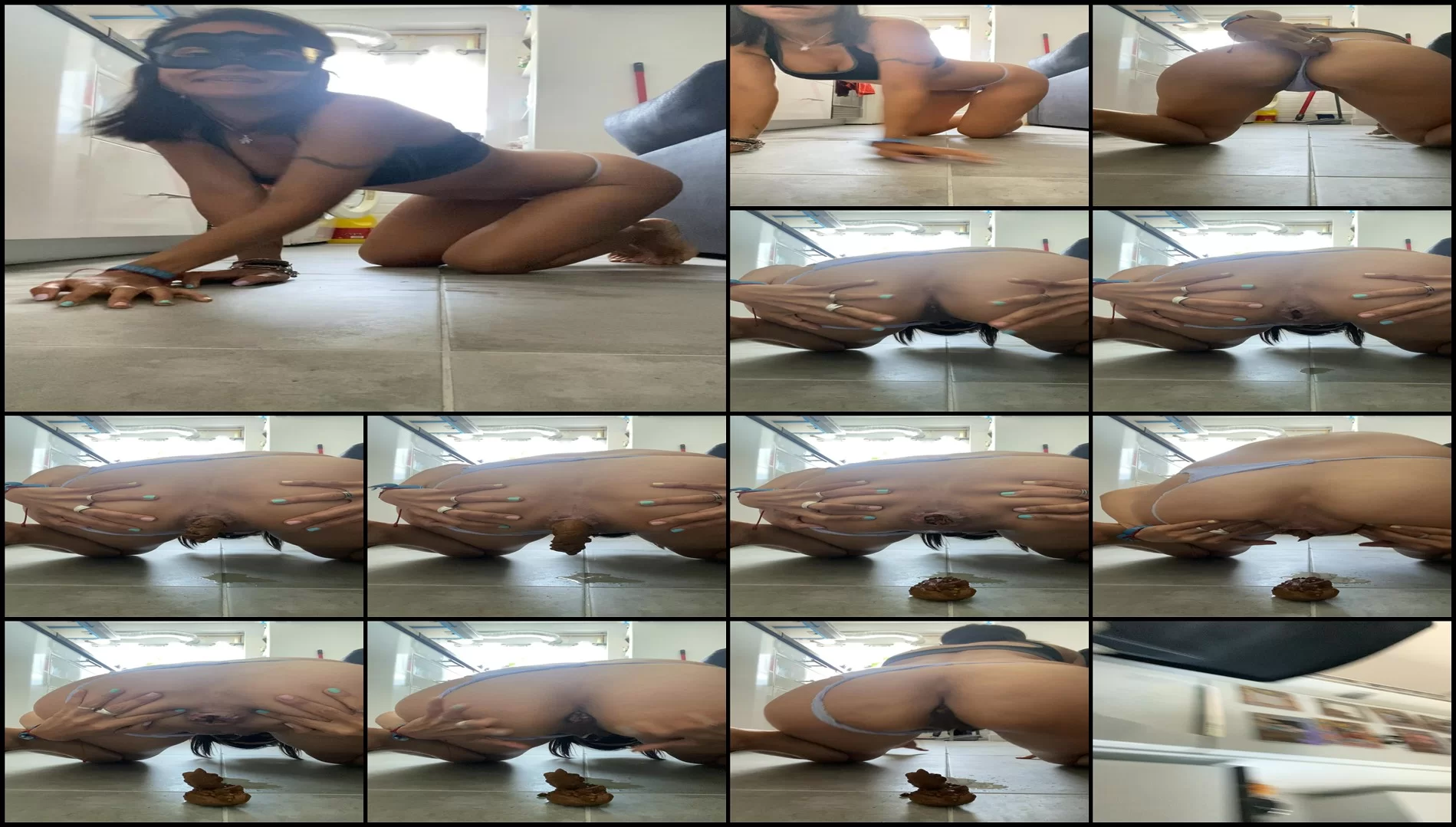 ANOOK84 – I SHIT HARD WITH THE THONG ON THE SIDE