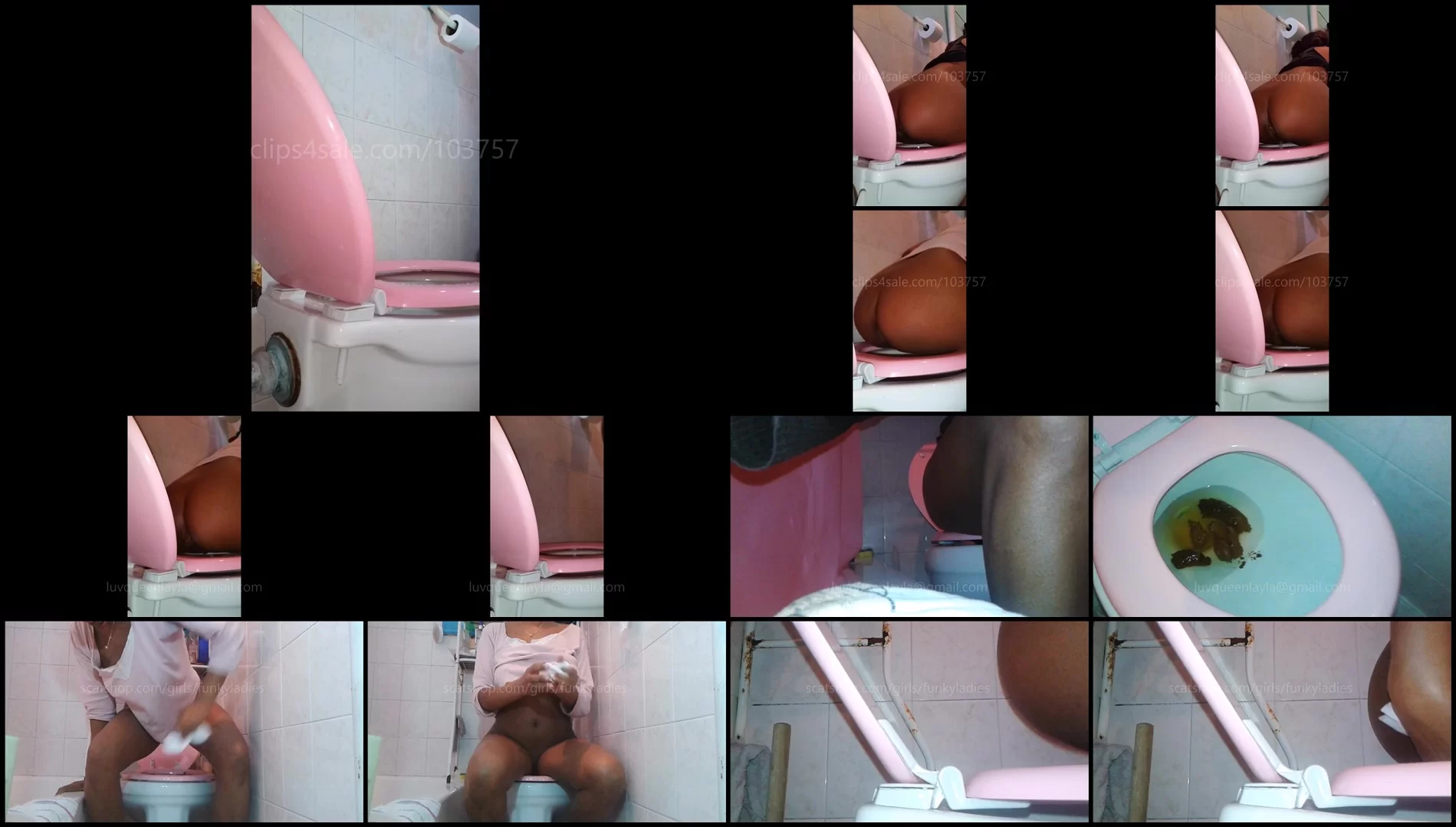 funkyladies – Honey Brown's New Ass and Splash!!