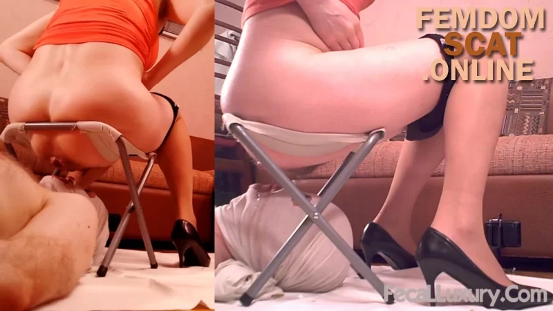 Madam Tulpan – Anal Slime Discharge With Urine In Slave's Face And Ass Worship