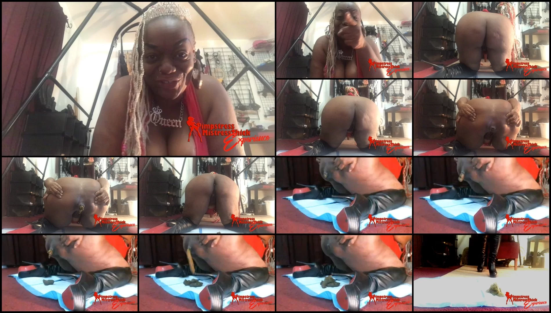 MistressThick – Pimpstress says   Shove it down your mouth!