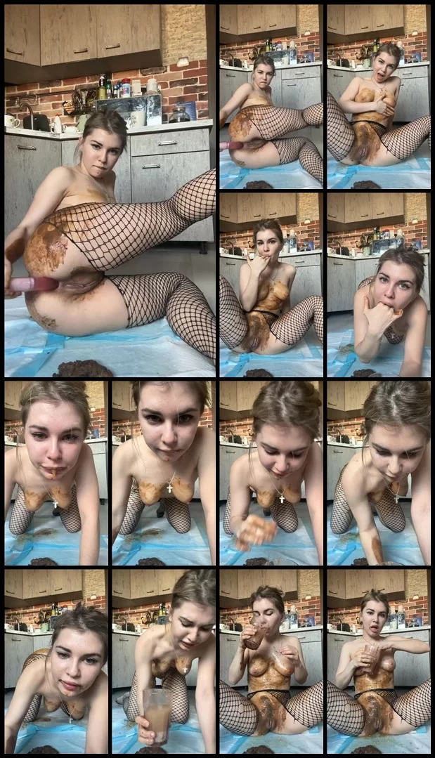 Misty Phoenix – Dirty anal, vomit, tasting of this dirty mix  Part 2