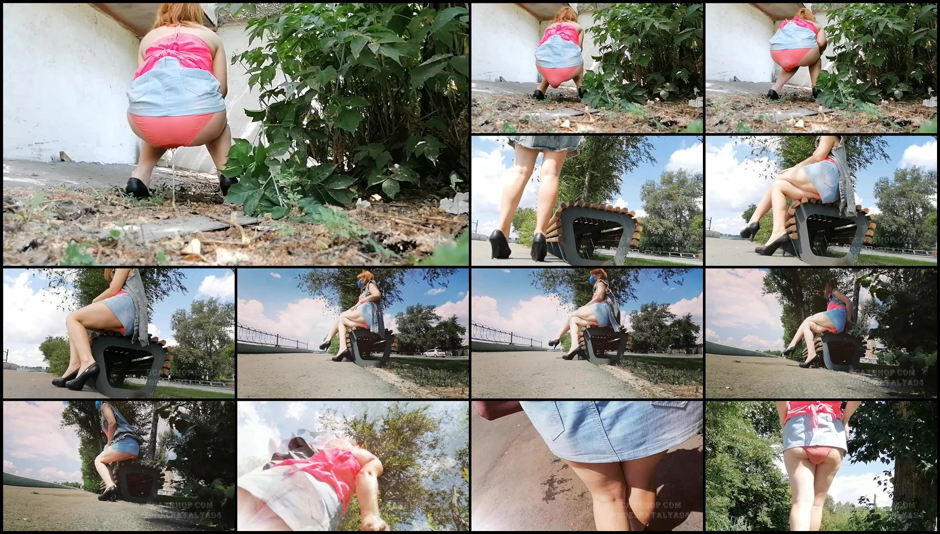 ModelNatalya94 – Huge shit in Olga's panties outdoors