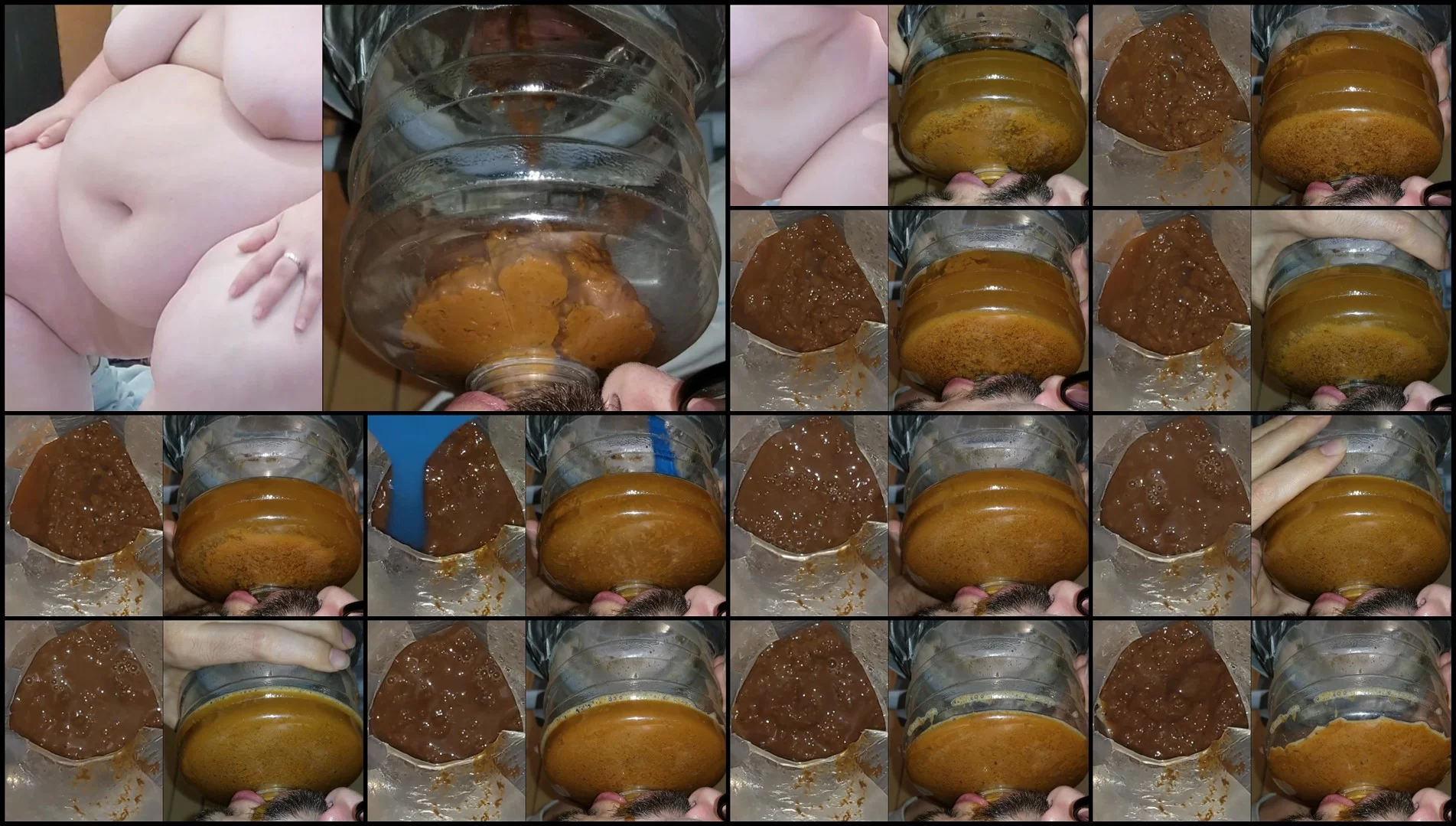 SSBBW Queen Siya – 1 LITER PEE on fresh HUGE DUMP