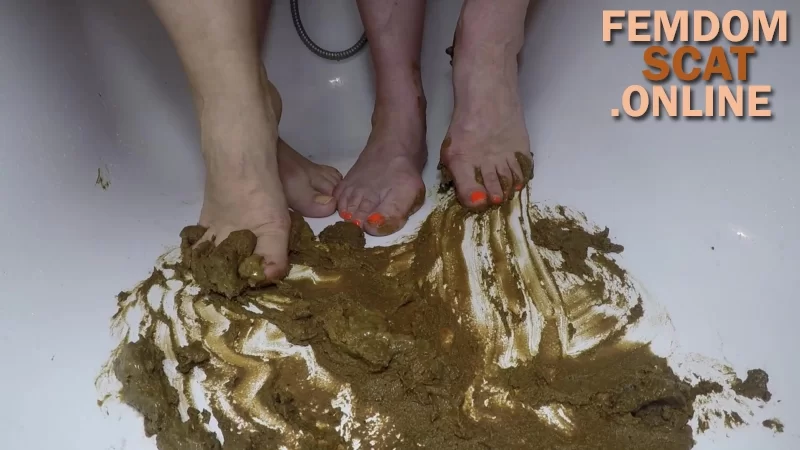 annalise – Poo Accident with Dirty Feet