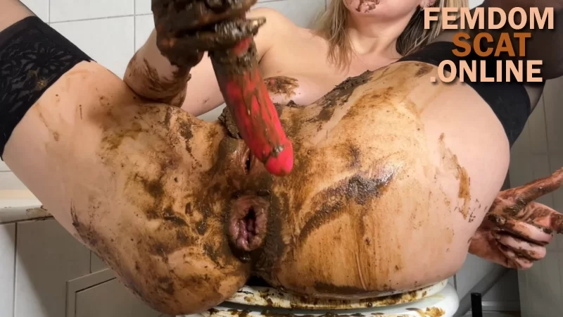 Extreme Violette – Black BBC Toilet