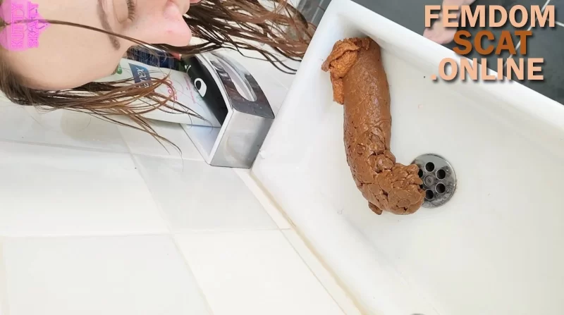 Kitty Skatt – Huge sink log stinks up your bathroom