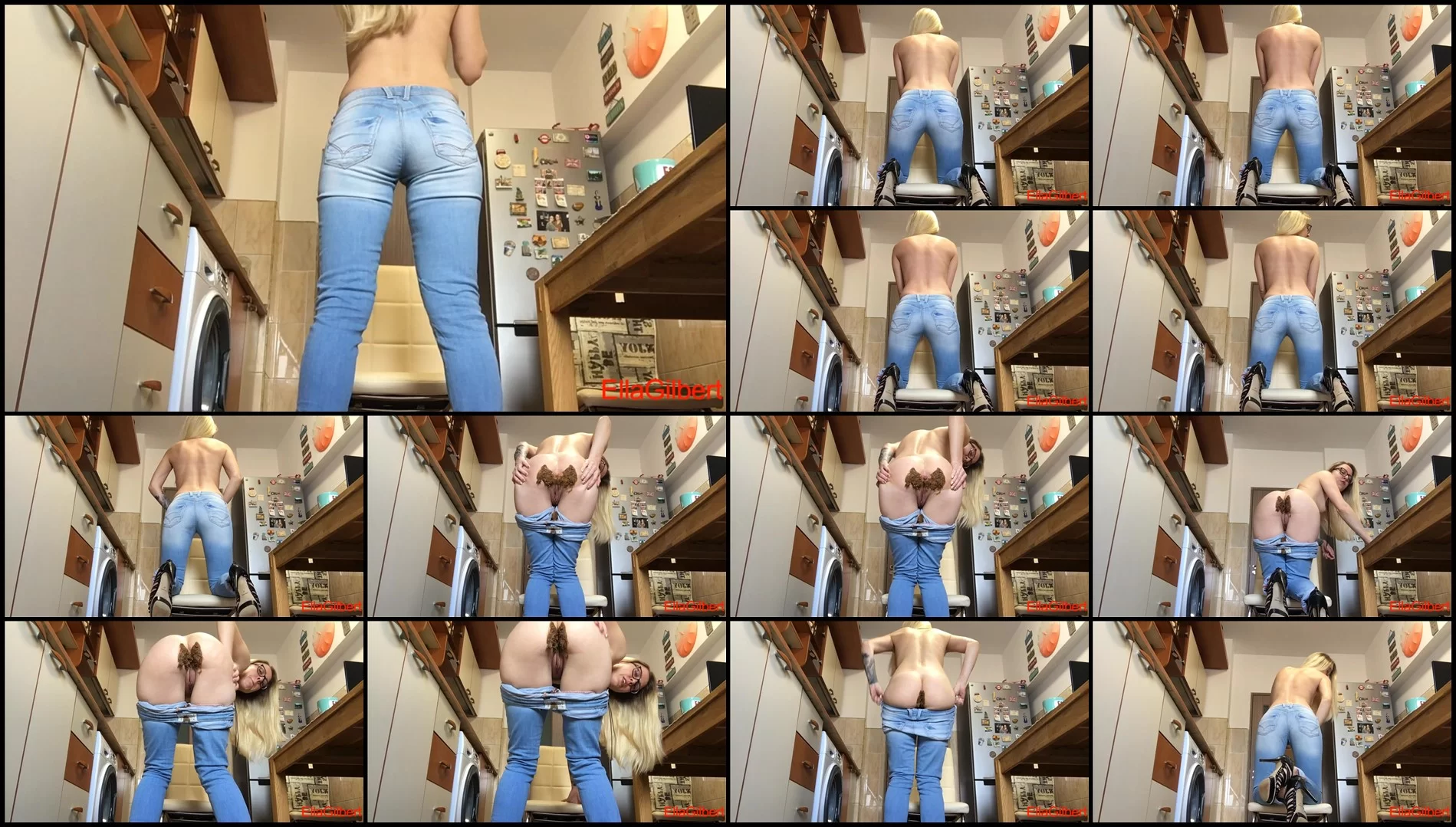 Messy Jeans Slavery with Sticky Shit P1]