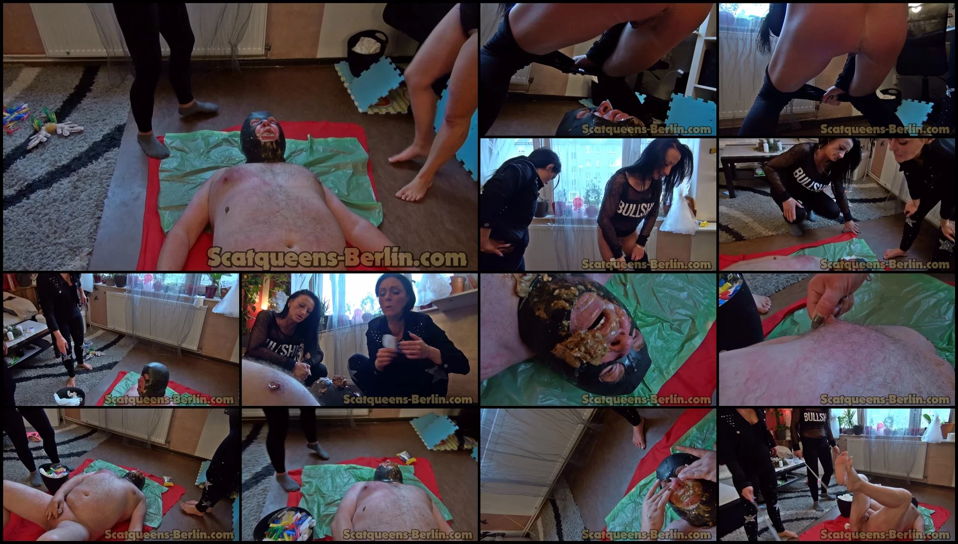 Scatqueens-Berlin – A Horny Shit Eater to the Party P2