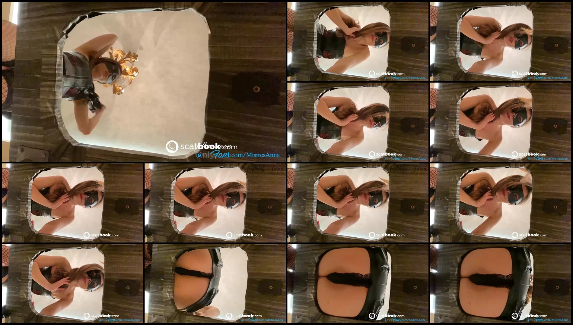 Mistress Anna- Toilet POV 2024- Scat Femdom